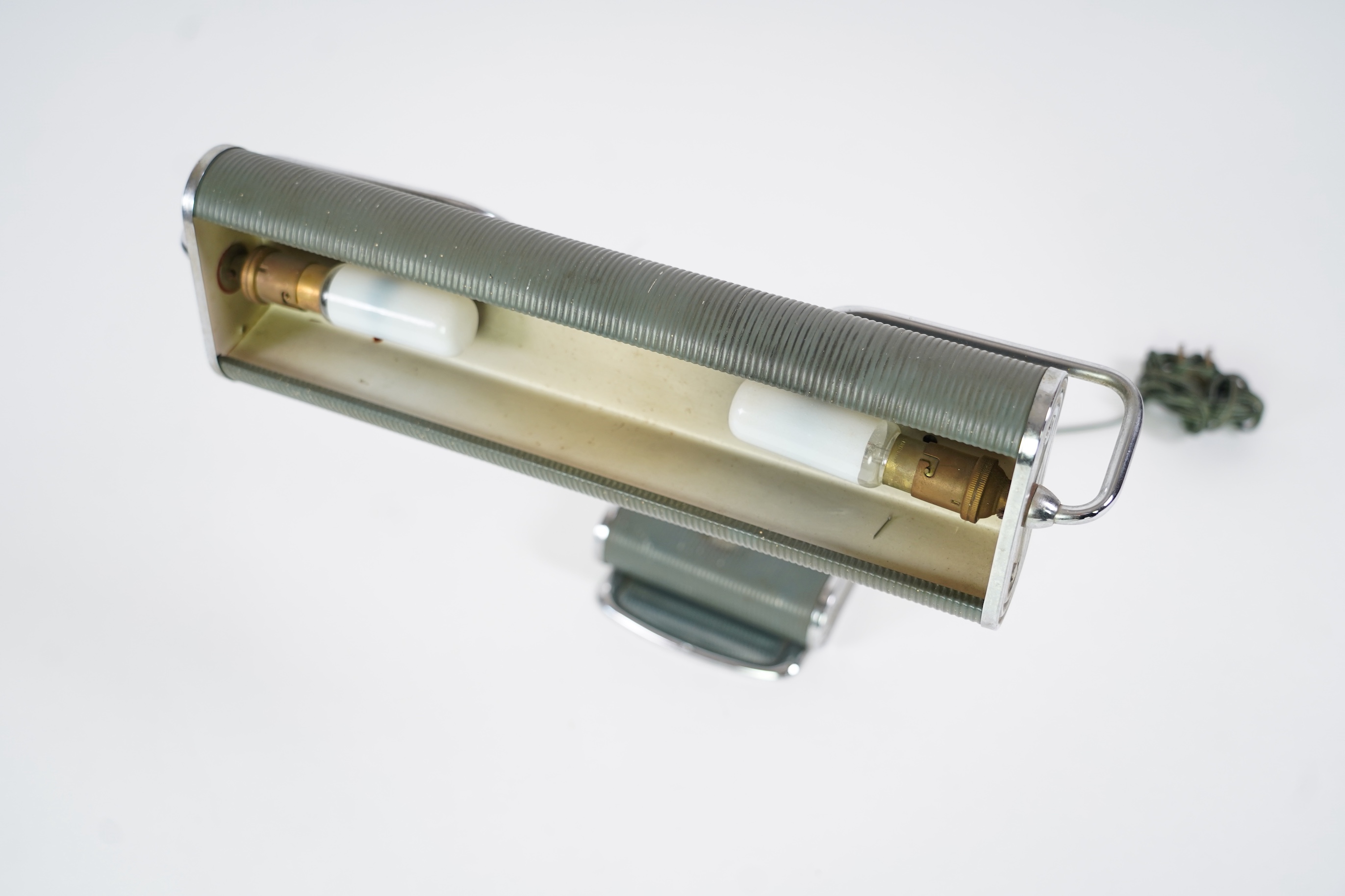 Eileen Gray (Irish, 1878-1976) for Jumo: A 1950s chrome desk lamp